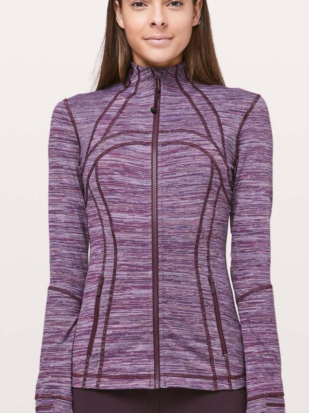 Lululemon Define Jacket
Edged Stripe Jacquard size 8